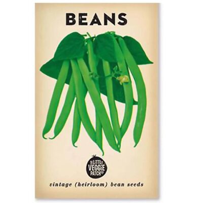 The Little Veggie Patch Co Beans Heirloom Seeds 1 Pack
