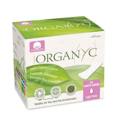 Organyc Ultra Thin Panty Liners - Light 24 Liners