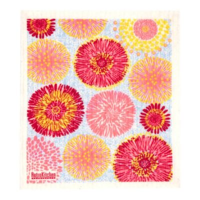 Retro Kitchen Compostable Sponge Cloth - Waratahs 1 Cloth