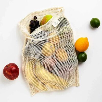 Green + Kind Organic Cotton Produce Bag - Net 1 Bag