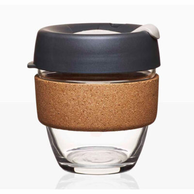 Keepcup Glass Coffee Cup With Cork - Press 8oz