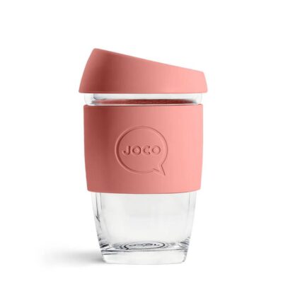 Joco Cup Reusable Glass Cup Terracotta 6oz