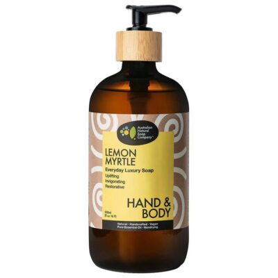 Australian Natural Soap Company Hand & Body Wash - Lemon Myrtle 500ml