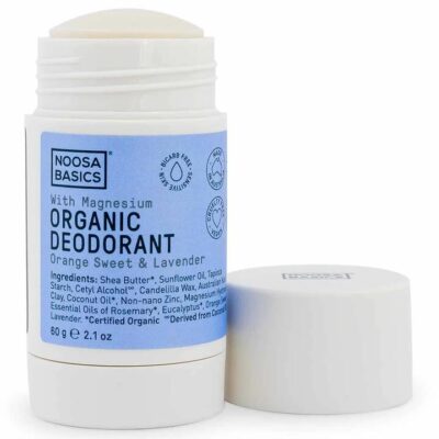 Noosa Basics Bi-carb Free Deodorant Cream Stick - Orange Sweet & Lavender 60g