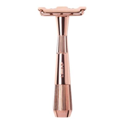 Leaf Shave Twig Razor + Blades - Rose Gold 1 Razor + 5 Blades