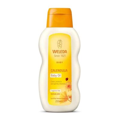 Weleda Calendula Fragrance Free Baby Oil 200ml