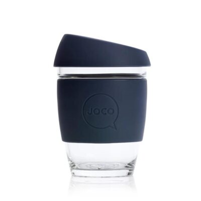 Joco Cup Reusable Glass Cup Mood Indigo 12oz