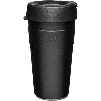 Keepcup Stainless Steel Coffee Cup Thermal - Black 16oz 16oz