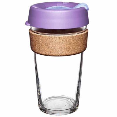 Keepcup Brew Glass Coffee Cup With Cork - Moonlight 16oz 16oz
