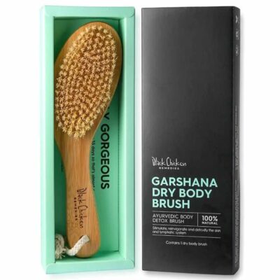 Black Chicken Remedies Garshana Dry Body Brush 1 Brush