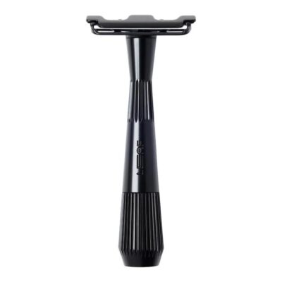 Leaf Shave Twig Razor + Blades - Black 1 Razor + 5 Blades