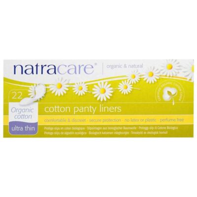 Natracare Organic Panty Liners - Ultra Thin 22 Pack