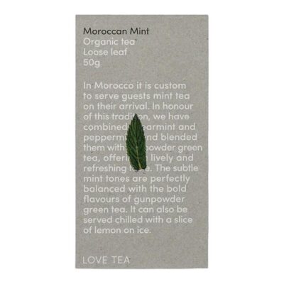 Love Tea Moroccan Mint Loose Leaf Tea 50g