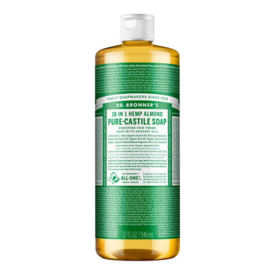 Dr Bronner's 18-in-1 Pure-castile Magic Soap - Almond 473ml