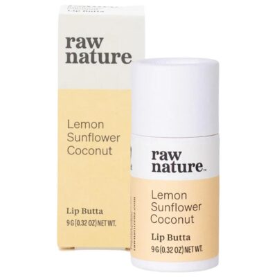 Raw Nature Natural Lip Butta - Lemon 9g