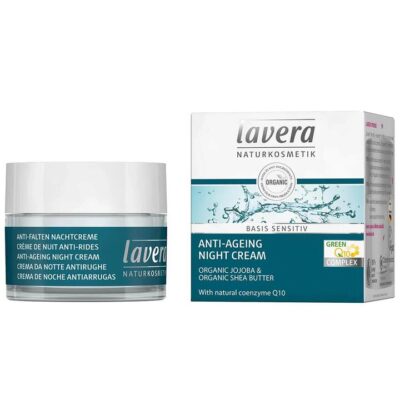 Lavera Basis Sensitiv Anti-ageing Night Cream Q10 50ml