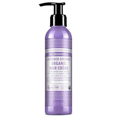 Dr Bronner's Organic Hair Creme - Lavender Coconut 177ml