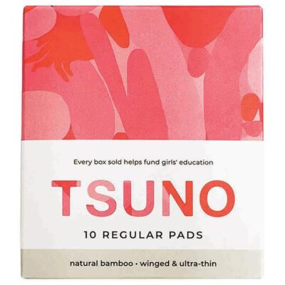 Tsuno Natural Bamboo Pads - Regular 10 Pack