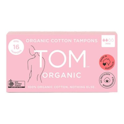 Tom Organic Mini Tampons 16 Pack