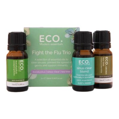 Eco. Modern Essentials Fight The Flu Essential Oil Trio 3 x 10ml