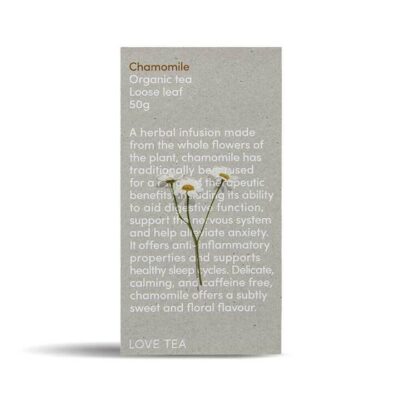 Love Tea Chamomile Loose Leaf Tea 50g