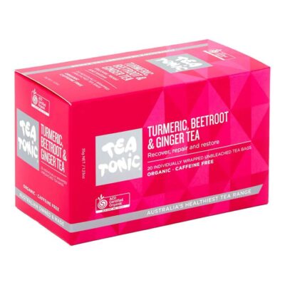 Tea Tonic Turmeric, Beetroot & Ginger Tea 20 Tea Bags