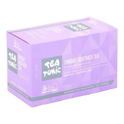 Tea Tonic Throat Soother Tea 20 Tea Bags