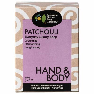 Australian Natural Soap Company Hand & Body Soap - Patchouli 100g
