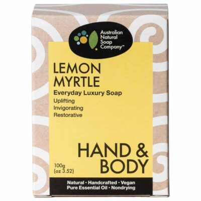 Australian Natural Soap Company Hand & Body Soap - Lemon Myrtle 100g
