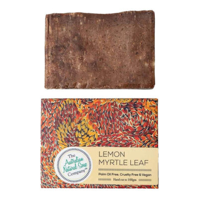 Australian Natural Soap Company Hand & Body Soap - Lemon Myrtle Leaf 100g