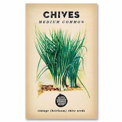 The Little Veggie Patch Co Chives Heirloom Seeds 1 Pack