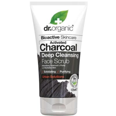 Dr Organic Activated Charcoal Face Scrub 125ml