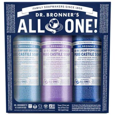 Dr Bronner's Cosmic Classics Pack 3 x 237ml