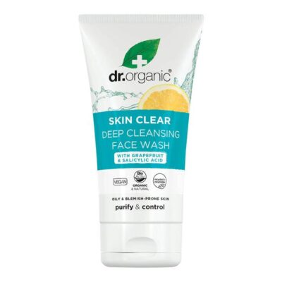 Dr Organic Skin Clear Deep Cleansing Face Wash 125ml