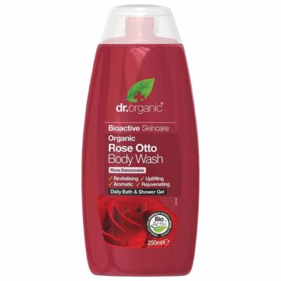 Dr Organic Rose Otto Body Wash 250ml