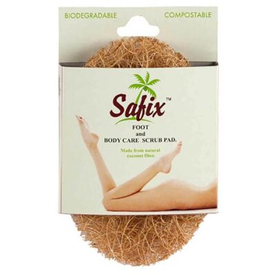 Safix Biodegradable Foot And Body Scrub Pad 1 Unit