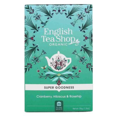 English Tea Shop Cranberry, Hibiscus & Rosehip Tea 20 Tea Bags