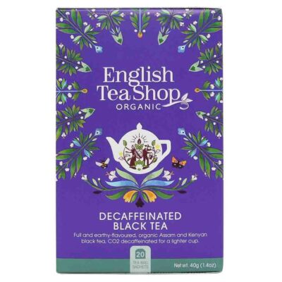 English Tea Shop Decaffeinated Black Tea 20 Tea Bags