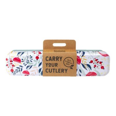 Retro Kitchen Carry Your Cutlery Set - Botanical 1 Set