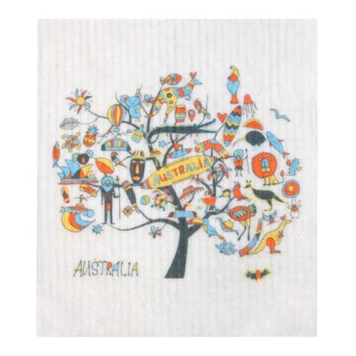 Retro Kitchen Compostable Sponge Cloth - Australia 1 Cloth
