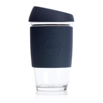 Joco Cup Reusable Glass Cup Mood Indigo 16oz