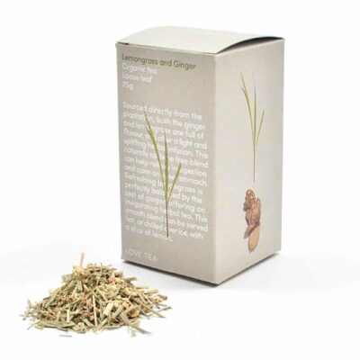 Love Tea Lemongrass & Ginger Loose Leaf Tea 75g