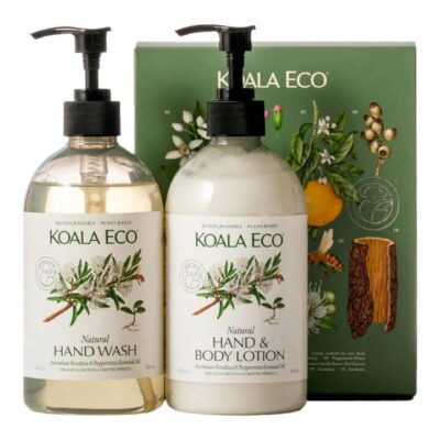 Koala Eco Gift Collection - Natural Hand Care, Rosalina & Peppermint 2 Item Pack