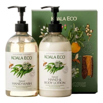Koala Eco Gift Collection - Natural Hand Care, Eucalyptus & Rosemary 2 Item Pack