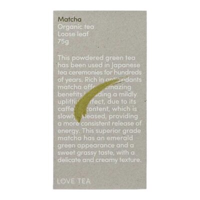Love Tea Matcha Tea Powder 75g