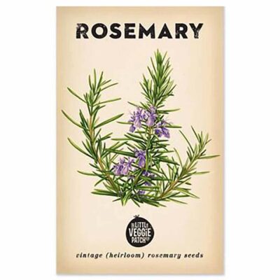 The Little Veggie Patch Co Rosemary Heirloom Seeds 1 Pack