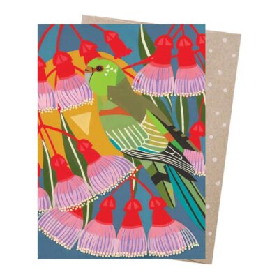 Earth Greetings Greeting Card - Mulga Parrot 1 Card