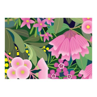 Earth Greetings Folded Wrapping Paper - Where Flowers Bloom 1 Sheet