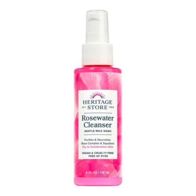Heritage Store Rosewater Cleanser 118ml