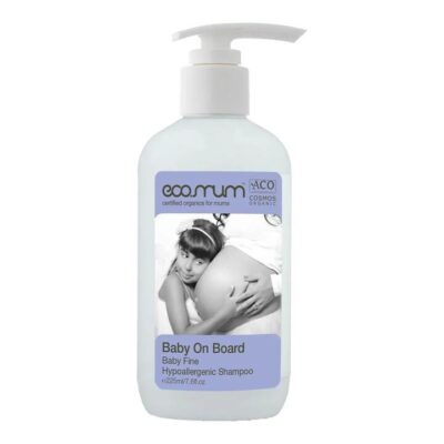 Eco. Organics Eco.Mum Baby On Board Baby Fine Hypoallergenic Shampoo 225ml